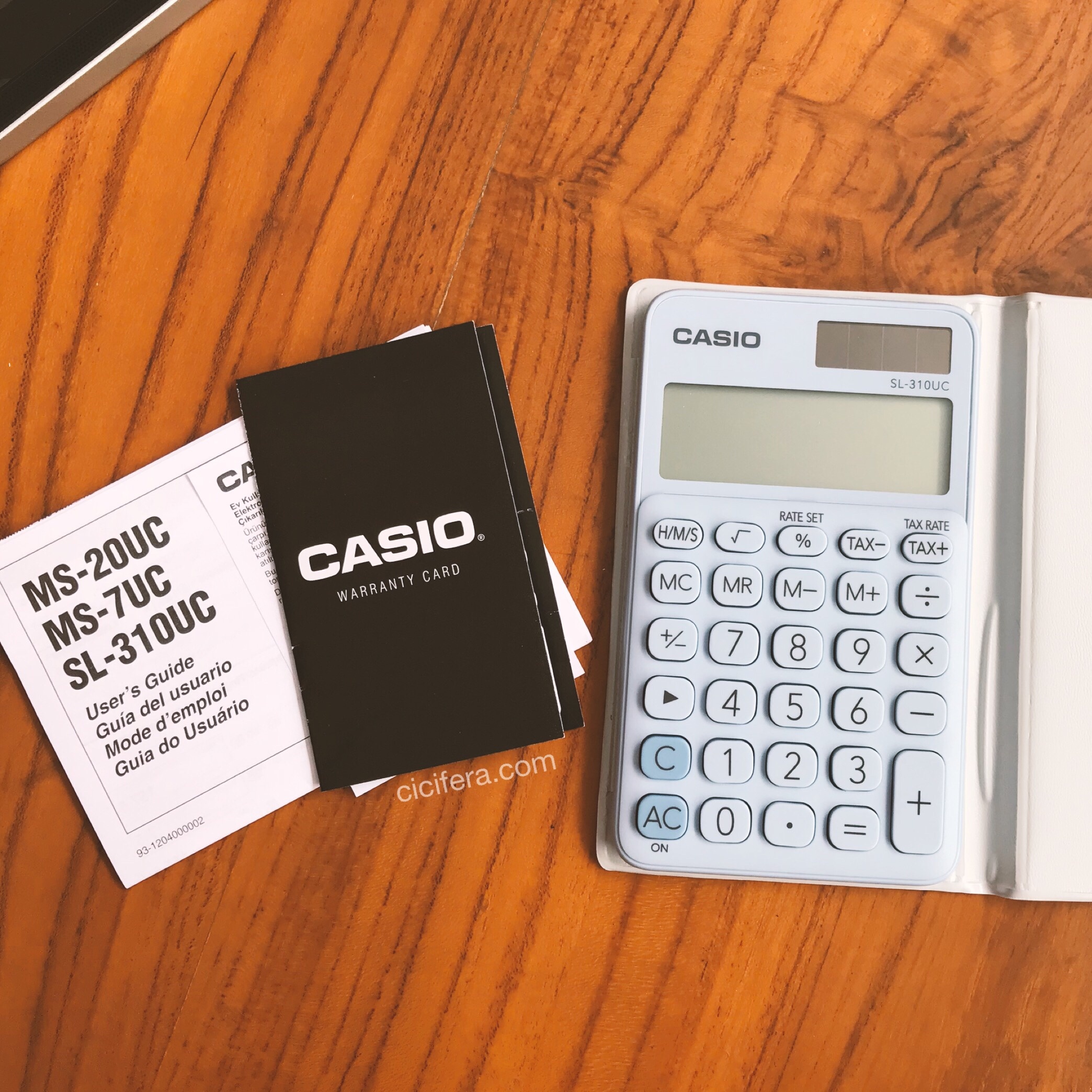 Tingkatkan mood dengan “Casio My Style”, colorful calculator yang simple dan stylish.