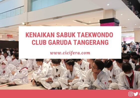 Ujian Kenaikan Sabuk Taekwondo Tangerang Kota 2023