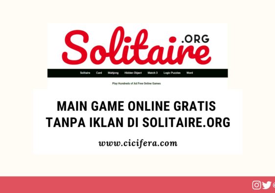 game online gratis tanpa iklan di Solitaire.org