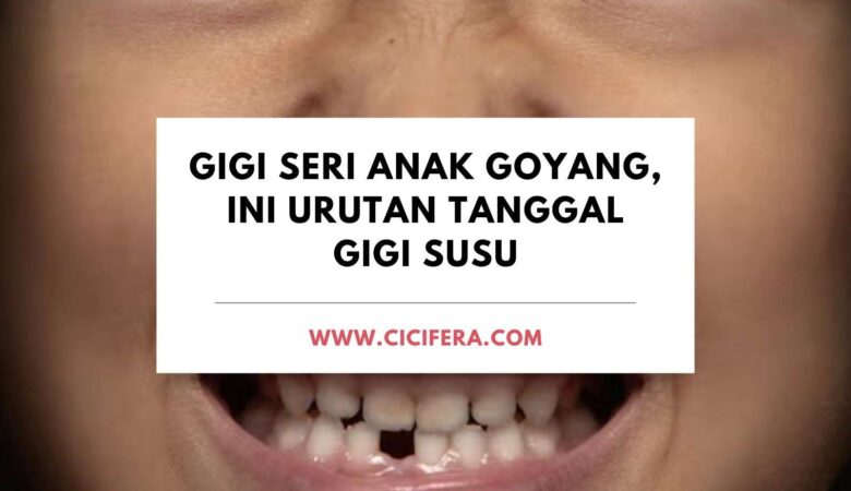 Gigi Susu Anak 6 Tahun Goyang